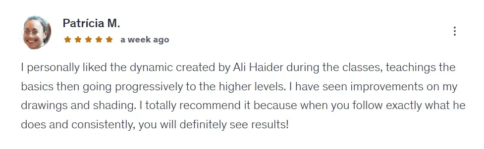 Student review about teaching quality